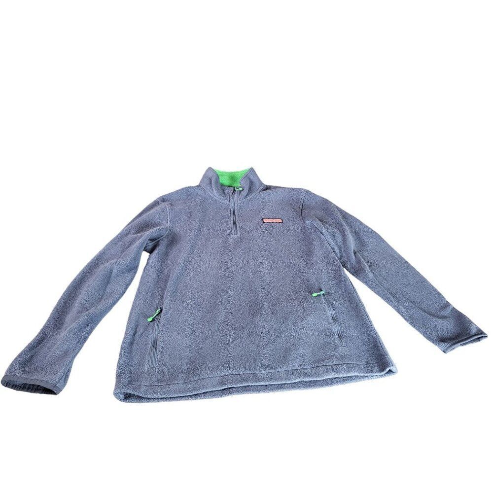 Vineyard Vines Gray Quarter-Zip Sweatshirt
